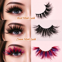 Cils artificiels faits main en PBT de qualité supérieure, 13-15 mm, avec bande autocollante en coton noir qui brille dans le noir, emballage personnalisable