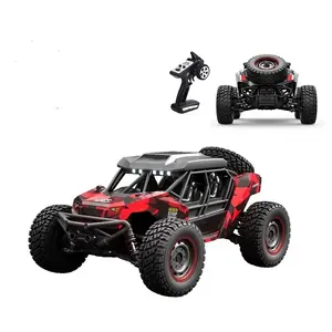 SCY 16106 1:16 50 KM/H 4WD RC auto con telecomando a LED fuoristrada auto ad alta velocità Drift Monster Truck giocattoli per bambini regalo