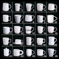 Fournisseur de Mugs 11 Oz 12 Oz Porcelaine Blanc Uni Logo Personnalisé Sublimation Vierge Vente en Gros Tasses Céramiques Imprimées pour Thé Café