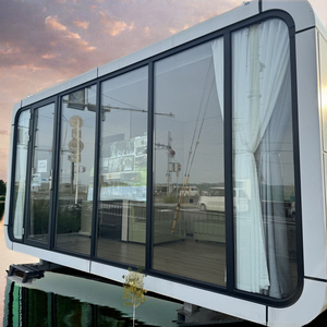 บ้านแคปซูลเคลื่อนย้ายได้แบบยืดออกได้หรูหราทันสมัยแคมป์บ้าน prefab เคลื่อนที่ได้สำหรับโรงแรม prefab บ้านโดยอัตโนมัติ - Product Image 1