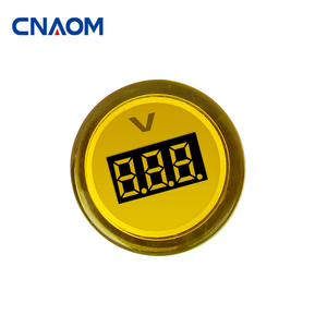 Bảng Điều Khiển Màn Hình Hiển Thị Kỹ Thuật Số 22Mm Vôn Kế Ampe Kế Vôn Kế Đèn Led Đồng Hồ Chỉ Báo Ampe Kế Điện Áp - Product Image 3