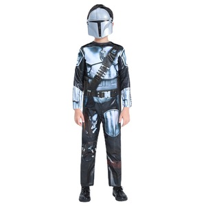Costume de jeu de rôle pour enfants Galaxy Bounty Hunter <span class=keywords><strong>Mandalorian</strong></span> Halloween Festival Party Performance Dress-up - Product Image 1