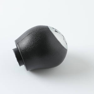 Pommeau de levier de vitesse 5 vitesses en plastique mat électroplaqué ergonomique compatible Renault - Product Image 5