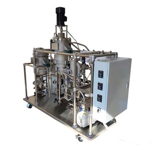 Equipo de Destilación Molecular de Película Delgada bibo de 0.06m2 con Bomba y Rodamiento para Purificación de Aceite en Laboratorio, Alto Vacío - Product Image 1