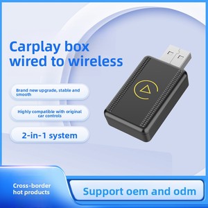 Original Cross-border Shenzhen CarPlay Box Y1 5cm USB Screen <b>Mirroring</b> Interconnection Compatible Wired Wireless In-<b>Car</b> Phone - Product Image 5