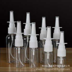 Botellas Transparentes con Pulverizador para Mascotas de 10, 20, 30 y 50 ml con Boquilla de Inyección Directa para Envasado General - Product Image 1