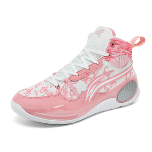 Brand Logo Custom Anti Slip High Top Professional Men <strong>Outdoor</strong> Sports Sneakers Breathable Blank Mesh Women <strong>Basketball</strong> <strong>Shoes</strong> - Product Image 2