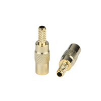 Connecteur coaxial MCX-K-1.5 Femelle Jack Connecteur MCX Sertissage Câbles de communication RG316 RG174 pour antenne