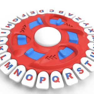 Gioco da Tavolo Familiare in Plastica ad Alta Velocità, Gara di Parole con Timer, Giocattoli Educativi per l'Apprendimento - Product Image 1