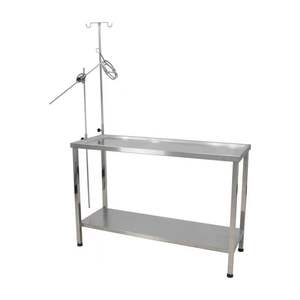 LIZE <span class=keywords><strong>PET</strong></span>, equipo veterinario profesional duradero, mesa de examen, mesa de inyección veterinaria de acero inoxidable para mascotas - Product Image 1