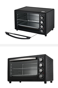 Nueva Freidora de Aire Multifuncional Negra de 60L de Gran Capacidad, Totalmente Automática, Visible, Sin Aceite, con Control de Temperatura, Horno Eléctrico Doméstico - Product Image 5