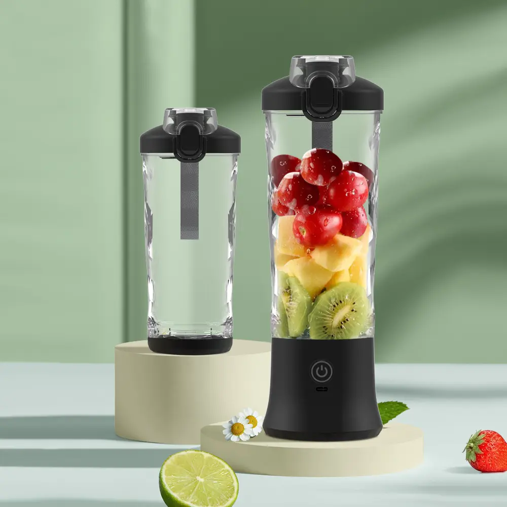 waterproof new fresh juice blender portable juicer machine usb rechargeable fruit juice blenders 6 blades vegetable juicer
