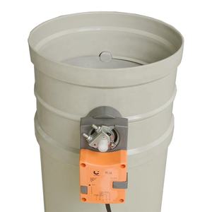 HVAC 6 pollici valvola di plastica manuale aria portata Volume valvola di ritegno tubo di ventilazione 150mm - Product Image 5