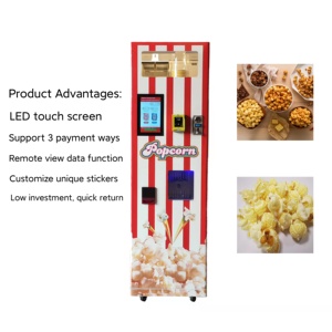 Máquina Expendedora de <span class=keywords><strong>Palomitas</strong></span> de Maíz de Estilo Moderno, Única y Duradera, Máquina Automática de <span class=keywords><strong>Palomitas</strong></span> de Maíz con <span class=keywords><strong>Mantequilla</strong></span> y Caramelo, Nuevo Diseño - Product Image 4