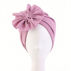 Turbante de Flores Grandes, Gorro Musulmán, Pañuelo para la Cabeza para Mujer, Moda Etop, Uso Diario, Pesca al Aire Libre, Otoño Invierno - Product Image 6