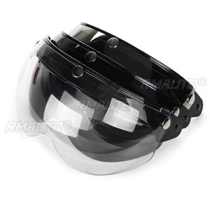 Visera Universal para Casco de Motocicleta, con 3 Broches, para Cascos Abiertos, Compatible con AGV K5 K3 SV - Product Image 2