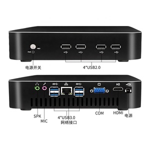 Mini <span class=keywords><strong>PC</strong></span> para Juegos con Tel Core I7 8500, <span class=keywords><strong>I5</strong></span> <span class=keywords><strong>8400</strong></span>, I3 8100, 2*DDR4, Win10, Gráficos UHD630, Computadora de Escritorio, Micro <span class=keywords><strong>PC</strong></span> Barebone - Product Image 4