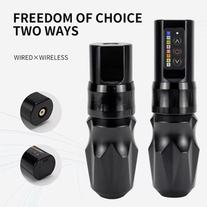 Kit Completo de Máquina de Tatuar, Set de Pistola Eléctrica, Agujas, Fuente de Alimentación Portátil, Kit de Iniciación para Tatuajes Corporales - Product Image 2