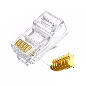 Best Brand 8P8C RJ45 Connectors Factory Price Cat5 Cat6 Ethernet Network Connectors <strong>Plug</strong> Ri45 for Connect Network - Product Image 3