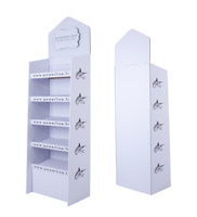Présentoir en carton Offre Spéciale, présentoir de promotion de marchandises en magasin, personnage de dessin animé personnalisé