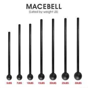 Equipo de Gimnasio de Acero Inoxidable, Pesas Libres Portátiles, Barra de Entrenamiento de Fuerza, Macebell de Acero para Levantamiento de Pesas - Product Image 2