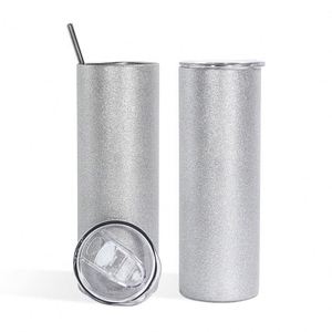 Vaso Térmico de 20oz (600ml) para Sublimación, con Tapa Deslizante, para Café, Cerveza, etc., con Polvo Brillante para Transferencia de Calor - Product Image 2