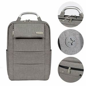 Customizable USB Charging <b>Backpack</b> Durable Oxford Waterproof <b>Laptop</b> Pocket Polyester Zipper External Frame for Men Women - Product Image 4
