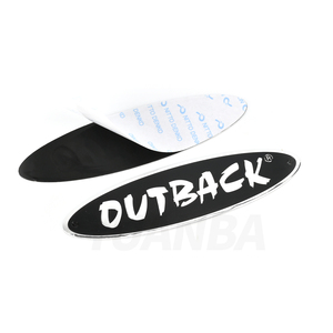 Op maat gemaakte logo <span class=keywords><strong>sticker</strong></span> met gouden metaal, geverfd naamplaatje, op maat gemaakte vorm, alfabetisch metalen <span class=keywords><strong>label</strong></span> - Product Image 2