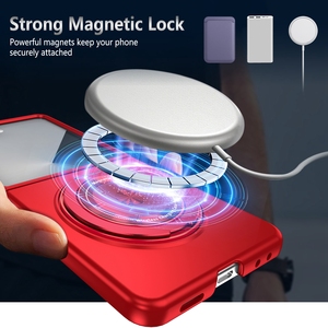 Nouvelle conception, coque magnétique antichoc en PC rigide avec anneau métallique et béquille 360° pour Samsung Galaxy Z <span class=keywords><strong>Flip</strong></span> Z <span class=keywords><strong>Fold</strong></span> 8 7 6 5 - Product Image 5