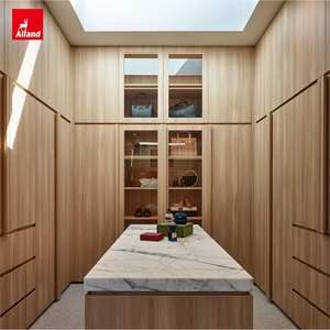 Alland Walking Modern Home Solutions Organiseurs suspendus, armoires en placage de bois pour intérieur, placards pour cuisine, <span class=keywords><strong>chambre</strong></span> à coucher, <span class=keywords><strong>commode</strong></span> - Product Image 1