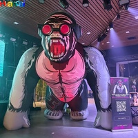 Prix usine personnalisé géant publicité gonflable gorille modèle défilé dessin animé gonflable marche gorille babouin