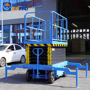 Plateforme élévatrice à ciseaux hydraulique mobile CFMG 4m-16m, plateforme de travail en hauteur, type manuel, prix de la plateforme élévatrice - Product Image 3