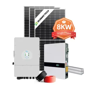 Hot Sell Outdoor 5kw Complete Hybrid Solar Power Kit Station Renewable Energy Storage Equipment