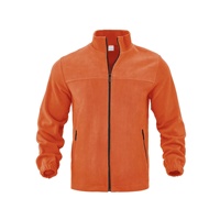 Nouvelle Collection 2026 – Blouson Homme Slim Décontracté en Polaire Coupe-Vent à Col Montant et Fermeture Éclair pour Sports d'Automne et d'Hiver en Extérieur – Couleur Unie – Vente Flash Transfrontalière
