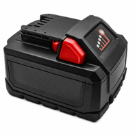 Paket Baterai Pengganti Lithium Ion 18V, Baterai Li-ion Isi Ulang Kapasitas Tinggi 21700 untuk Peralatan Listrik Tanpa Kabel