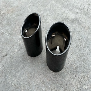 Mới Chất lượng cao m2m3m4 f80f82f83f87 ống xả đuôi bìa đen <span class=keywords><strong>Chrome</strong></span> hun khói đen đuôi họng nhiệt lá chắn cho BMW - Product Image 5