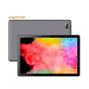 Kingtop Tablet 10.1 inç Android 12 Octa çekirdekli 4GB RAM 32GB IPS HD ekran 7000mAh Tablet LTE 4G GSM arayarak Wifi Metal kasa