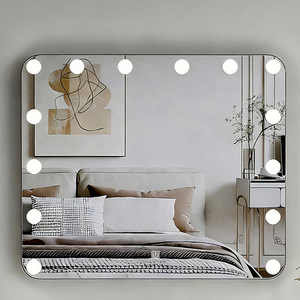 <span class=keywords><strong>Miroir</strong></span> LED de haute qualité en gros et <span class=keywords><strong>miroir</strong></span> mural de haute qualité de différentes tailles avec éclairage à 3 couleurs - Product Image 6