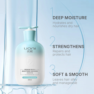 Kit de Soins Capillaires Quotidiens : Shampoing et <span class=keywords><strong>Crème</strong></span> Coiffante pour Cheveux Bouclés, Sans Sulfate, Lissant et Nourrissant, pour Femmes - Product Image 6