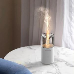 2024 New USB Car <b>Aroma</b> <b>Diffuser</b> Humidifier Portable Mini LED Candlelight Ultrasonic Aromatherapy Household Electric - Product Image 2