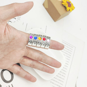 <span class=keywords><strong>Anime</strong></span> Magisches Seelen-Edelstein-Halskette und Geistkern-Ring-Set – Zubehör für den Großhandel - Product Image 4