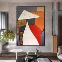 Peintures à l'huile sur toile célèbres Reproductions d'art abstrait Affiches murales et impression pour décor de salon
