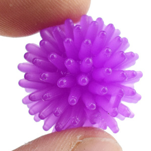 CHENXI Hot Selling TPR Soft Toy Bayberry <b>Ball</b> Hedgehog Mini Massage <b>Ball</b> Yoga Foot Massage <b>Ball</b> Vent Decompression Toy - Product Image 5