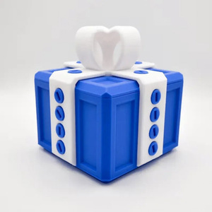 Boîte-cadeau ennuyeuse modèle d'impression 3D épissage détachable avec vis pour fête Pâques Unique nouveauté cadeau blague Pop up cadeau - Product Image 4