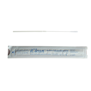 IClean-Prueba de muestreo médico desechable estéril, hisopo bucal de nailon con flocado oral, para prueba de dna nasal nasofaríngea - Product Image 6