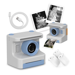 2025 trẻ em mới CCD Camera ảnh kỹ thuật số trẻ em cầm tay mini Camera Cáp đồ chơi trẻ em Selfie Camera - Product Image 3