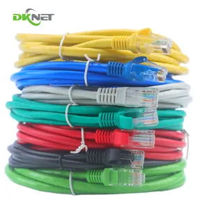 Fornitore ethernet internet lan network utp ftp sftp rj45 4p 26awg 28awg patch cord cat5 cat5e cat6 jumper cable 0.5m 1m 2m 3m 5m