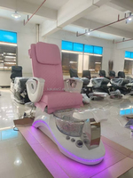 Chaise de pédicure électrique pour salon de surf Beauté Lumière Vente Chaises de pédicure Pas de plomberie avec bol