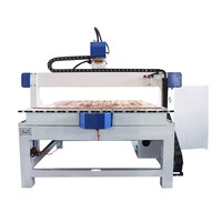 Enrutador CNC de 4 ejes para carpintería, máquina con software artcam para muebles de madera y mármol, 4x4 pies, 4x8 pies, 1212, 1224