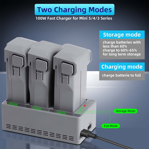 100W for Mini 5 Pro/Mini 4 Pro/Mini 3 Pro/Mini 3 Standard Battery & Extended Flight Battery Charging Manager Bat - Product Image 6